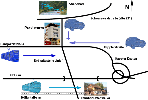 Ihr Weg zu uns